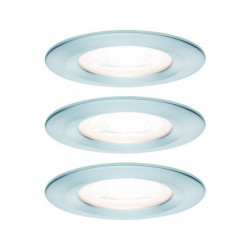Oprawa do wbudowania NOVA LED DIM stała zestaw 3xGU10 6.5W 460lm 78mm 2700K IP44 230V aluminium Oprawa do wbudowania NOVA LED DIM stała zestaw 3xGU10 6.5W 460lm 78mm 2700K IP44 230V aluminium