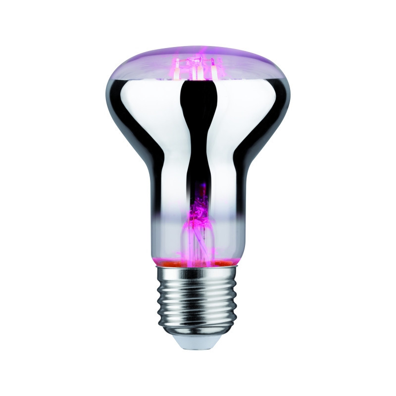 Źródło światła prowzrostowe LED Plant R63 E27 6,5W 1300K 200lm 230V srebrny / szkło Źródło światła prowzrostowe LED Plant R63 E27 6,5W 1300K 200lm 230V srebrny / szkło
