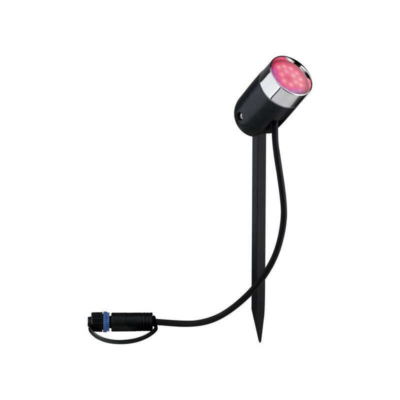 Reflektor ogrodowy Plug & Shine PIKE zestaw 3x4,5W RGBW SH Zigbee IP67 24V antracyt / tworzywo sztuczne Reflektor ogrodowy Plug & Shine PIKE zestaw 3x4,5W RGBW SH Zigbee IP67 24V antracyt / tworzywo sztuczne