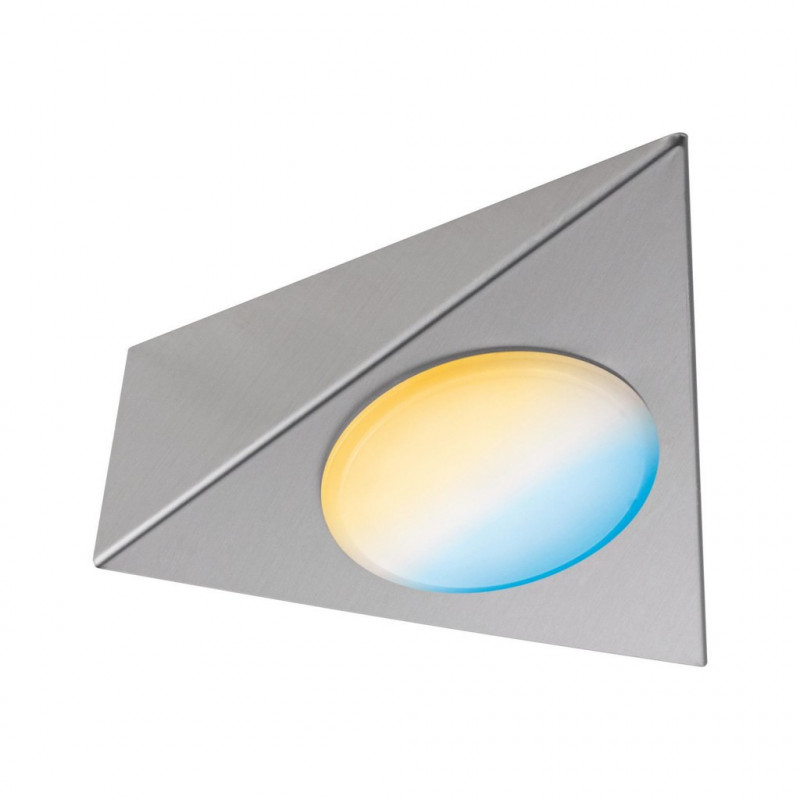 Clever Connect zestaw startowy Trigo 3x2W 24W DC 2700-6500K 12V Nikiel-Szczotkowany/Metal Clever Connect zestaw startowy Trigo 3x2W 24W DC 2700-6500K 12V Nikiel-Szczotkowany/Metal