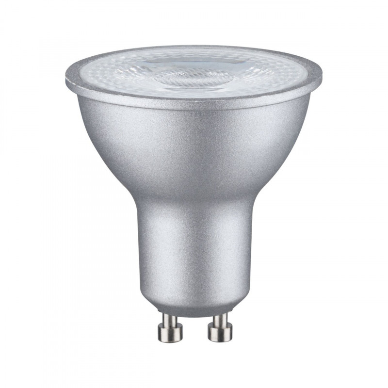 Źródło światła LED GU10 DIM 7W 460lm 36st. 2700K 230V srebrny mat / tworzywo sztuczne