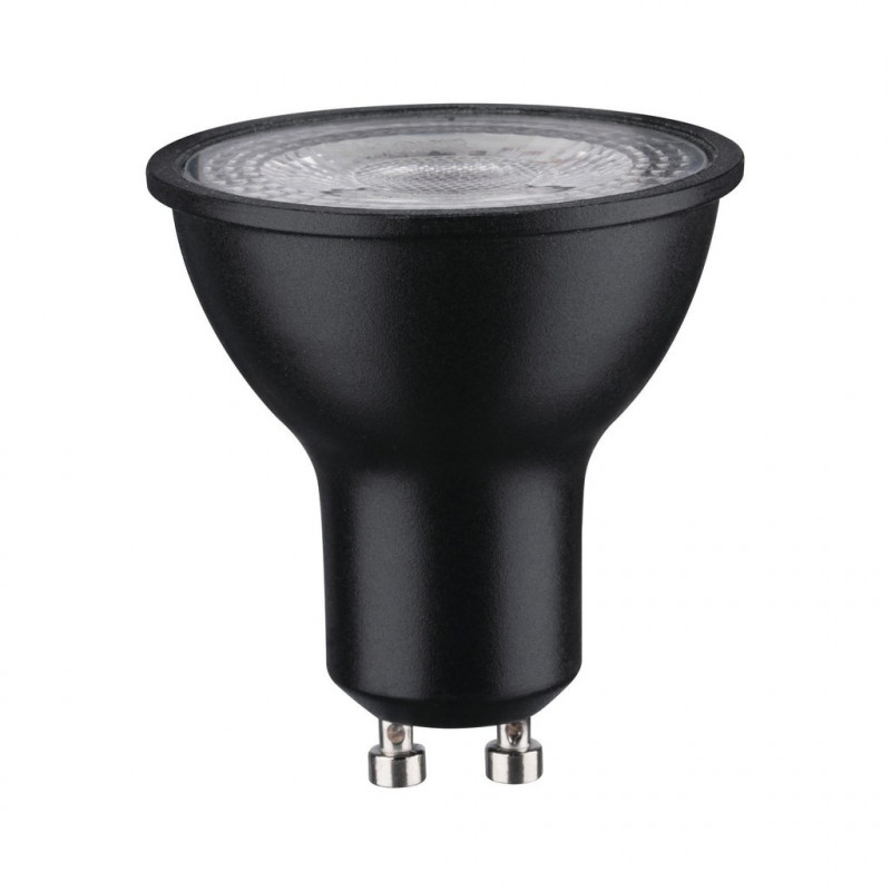 Źródło światła LED GU10 DIM 7W 460lm 36st. 4000K 230V czarny mat / tworzywo sztuczne Źródło światła LED GU10 DIM 7W 460lm 36st. 4000K 230V czarny mat / tworzywo sztuczne