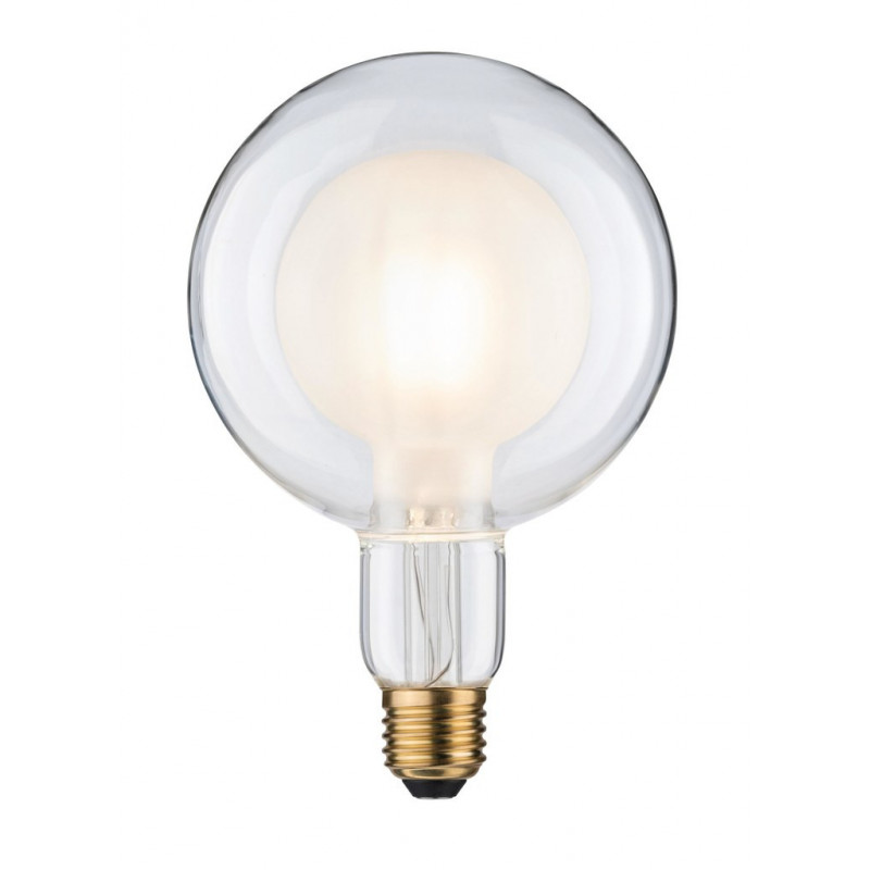 Źródło światła LED Inner Shape G125 450 lm E27 4W 2700K Ściemnialne Przeźroczysty/ Mat Źródło światła LED Inner Shape G125 450 lm E27 4W 2700K Ściemnialne Przeźroczysty/ Mat