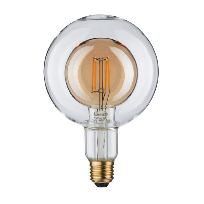 Źródło światła LED Inner Shape G125 450 lm E27 4W 2700K Ściemnialne Przeźroczysty/ Złoty Źródło światła LED Inner Shape G125 450 lm E27 4W 2700K Ściemnialne Przeźroczysty/ Złoty