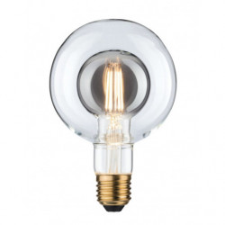 Źródło światła LED Inner Shape G95 270 lm E27 4W 2700K Ściemnialne Przeźroczysty/ Szkło przydymione Źródło światła LED Inner Shape G95 270 lm E27 4W 2700K Ściemnialne Przeźroczysty/ Szkło przydymione