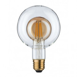 Źródło światła LED Inner Shape G95 450 lm E27 4W 2700K Ściemnialne Przeźroczysty/ Złoty Źródło światła LED Inner Shape G95 450 lm E27 4W 2700K Ściemnialne Przeźroczysty/ Złoty