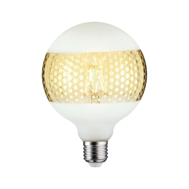 Źródło światła LED G125 4,5W zwierciadło 420lm E27 Złoty Ściemnialne 2700K 230V Źródło światła LED G125 4,5W zwierciadło 420lm E27 Złoty Ściemnialne 2700K 230V