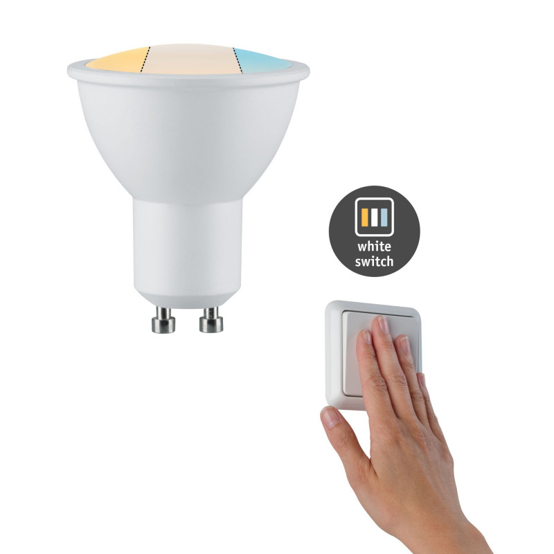 Źródło światła LED zestaw 3XGU10 3-STEP DIM 5.9W 470lm 2700-6500K 230V biały / tworzywo sztuczne Źródło światła LED zestaw 3XGU10 3-STEP DIM 5.9W 470lm 2700-6500K 230V biały / tworzywo sztuczne