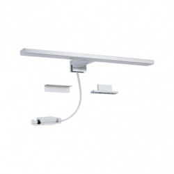 Oprawa ścienna EVIE LED nad lustro 8W 610lm 3000K IP44 400mm 230V chrom/ tworzywo sztuczne Oprawa ścienna EVIE LED nad lustro 8W 610lm 3000K IP44 400mm 230V chrom/ tworzywo sztuczne