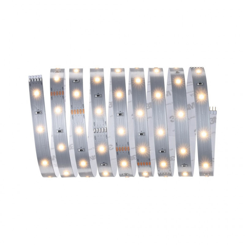 MaxLED 250 Strip 2,5m ciepła biel IP20 2700K 10W 230/24V Srebrny MaxLED 250 Strip 2,5m ciepła biel IP20 2700K 10W 230/24V Srebrny