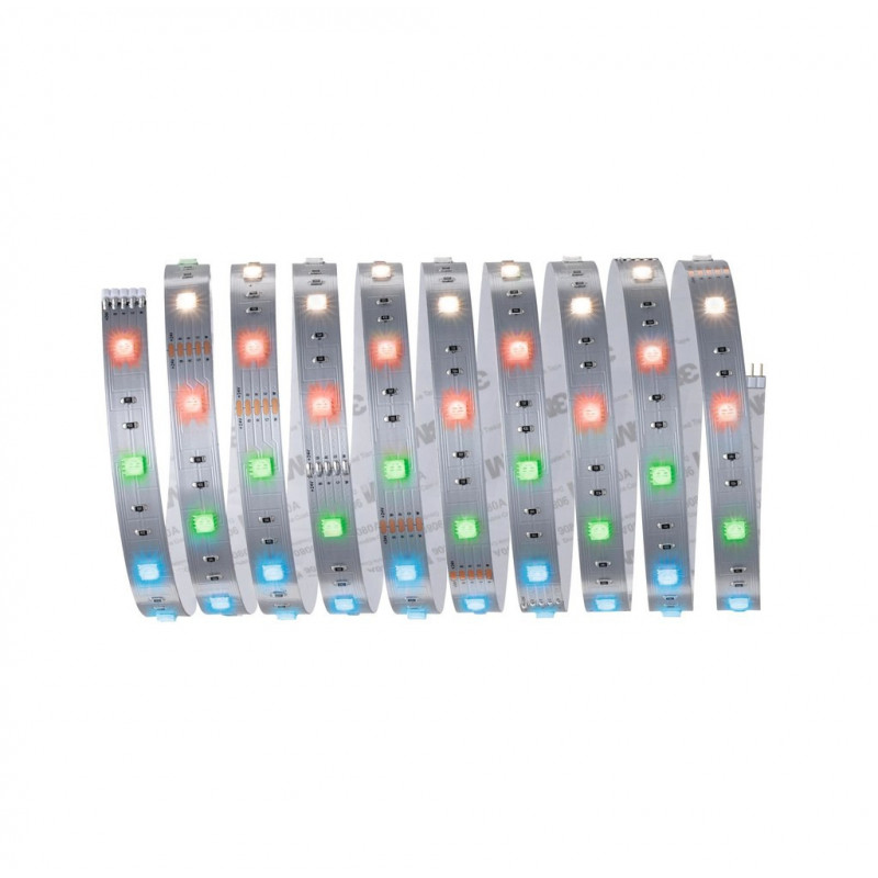 MaxLED 250 zestaw podstawowy 3m RGBW IP20 19W 230/24V Srebrny