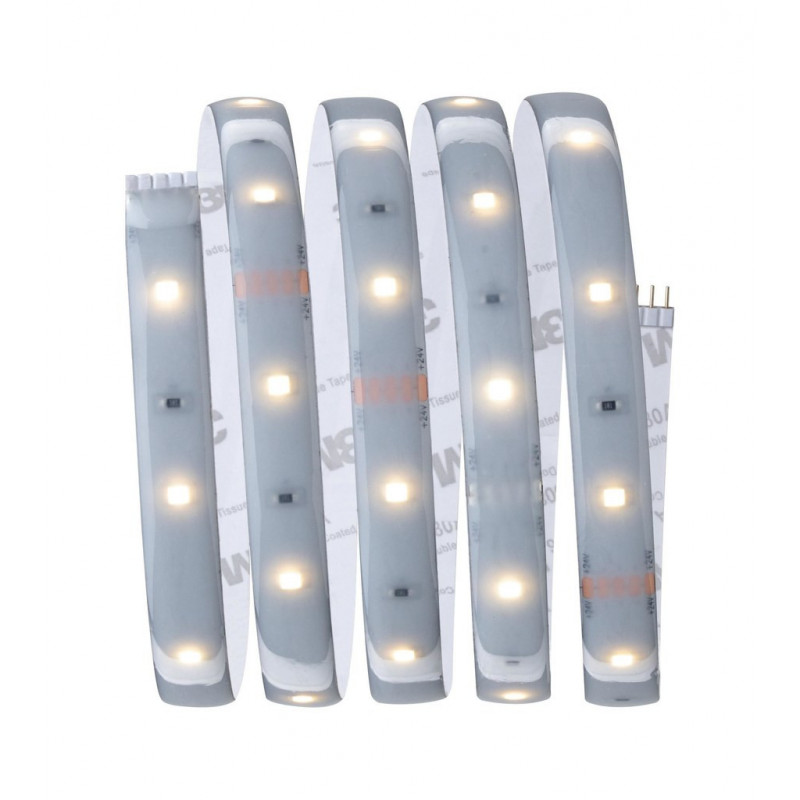 MaxLED 250 zestaw podstawowy 1,5m ciepły Biały IP44 2700K 6W 230/24V Srebrny MaxLED 250 zestaw podstawowy 1,5m ciepły Biały IP44 2700K 6W 230/24V Srebrny