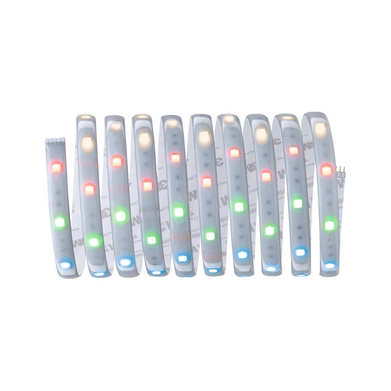MaxLED 250 zestaw podstawowy 3m RGBW IP44 19W 230/24V Srebrny