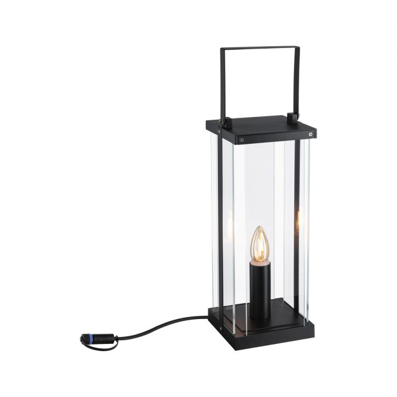 Oprawa ogrodowa Plug & Shine LATARNIA 515mm 2W 1900K IP44 24V antracyt / metal Oprawa ogrodowa Plug & Shine LATARNIA 515mm 2W 1900K IP44 24V antracyt / metal