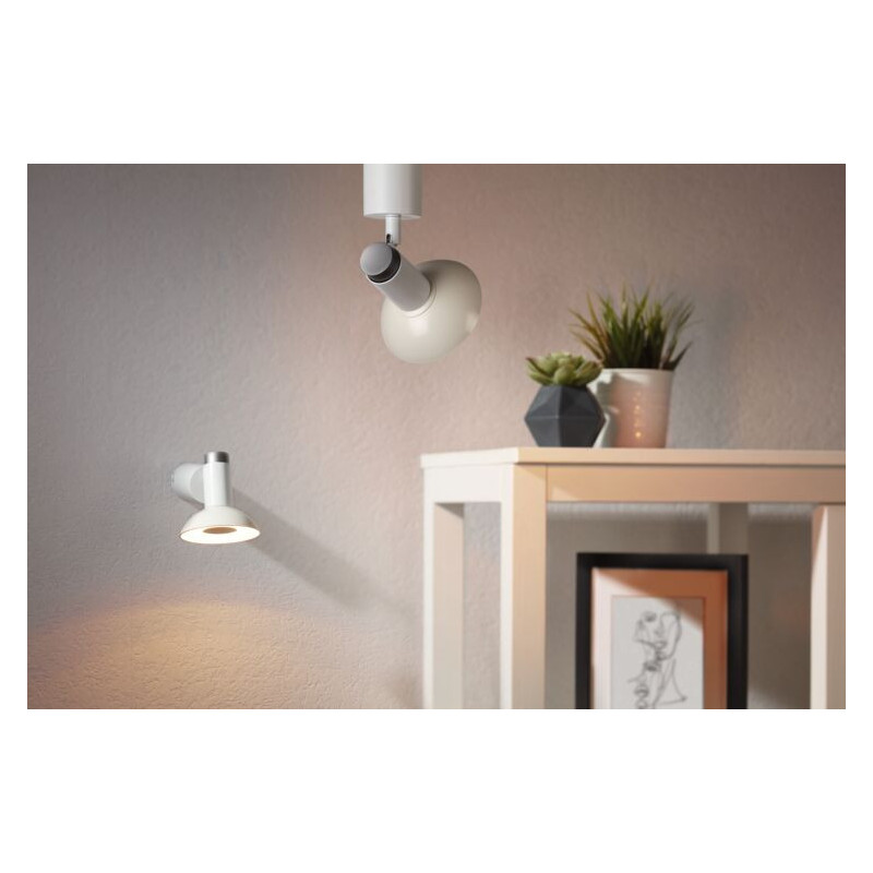 Źródło światła LED GU10 DIM 3-STEP 4.9W 360lm 3000K 230V biały srebrny / tworzywo sztuczne Źródło światła LED GU10 DIM 3-STEP 4.9W 360lm 3000K 230V biały srebrny / tworzywo sztuczne