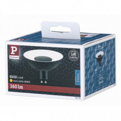 Źródło światła LED GU10 DIM 3-STEP 4.9W 360lm 3000K 230V czarny biały / tworzywo sztuczne Źródło światła LED GU10 DIM 3-STEP 4.9W 360lm 3000K 230V czarny biały / tworzywo sztuczne