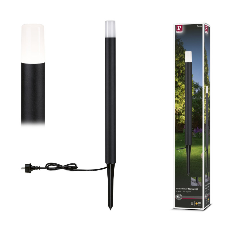 Oprawa ogrodowa FLAREA LED 600mm 3W 280lm 3000K IP65 230V czarny / aluminium Oprawa ogrodowa FLAREA LED 600mm 3W 280lm 3000K IP65 230V czarny / aluminium