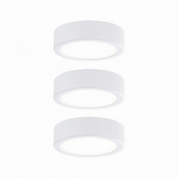 Zestaw opraw meblowych z zasilaczem LED 3x 3,5W 2700K Biały Zestaw opraw meblowych z zasilaczem LED 3x 3,5W 2700K Biały