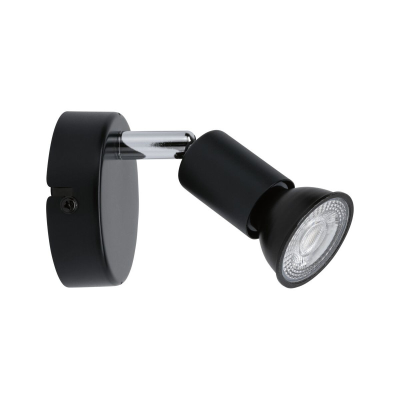Oprawa ścienno-sufitowa CAROLINA GU10 max. 1x10W IP44 230V antracyt / chrom Oprawa ścienno-sufitowa CAROLINA GU10 max. 1x10W IP44 230V antracyt / chrom