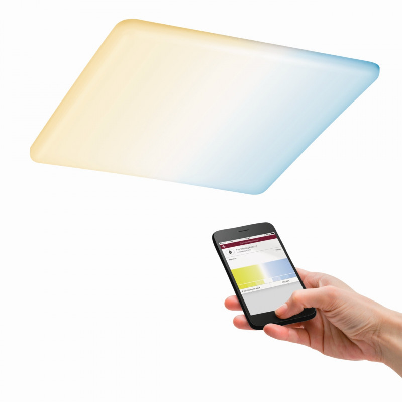 HomeSpa Panel Veluna VariFit IP44 17W regulacja temperatury Zigbee 215x215mm Tworzywo sztuczne HomeSpa Panel Veluna VariFit IP44 17W regulacja temperatury Zigbee 215x215mm Tworzywo sztuczne