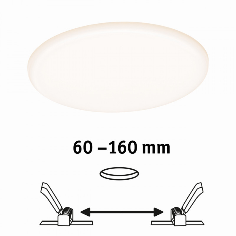 HomeSpa Panel Veluna VariFit IP44 15W regulacja temperatury Zigbee 185mm Tworzywo sztuczne HomeSpa Panel Veluna VariFit IP44 15W regulacja temperatury Zigbee 185mm Tworzywo sztuczne