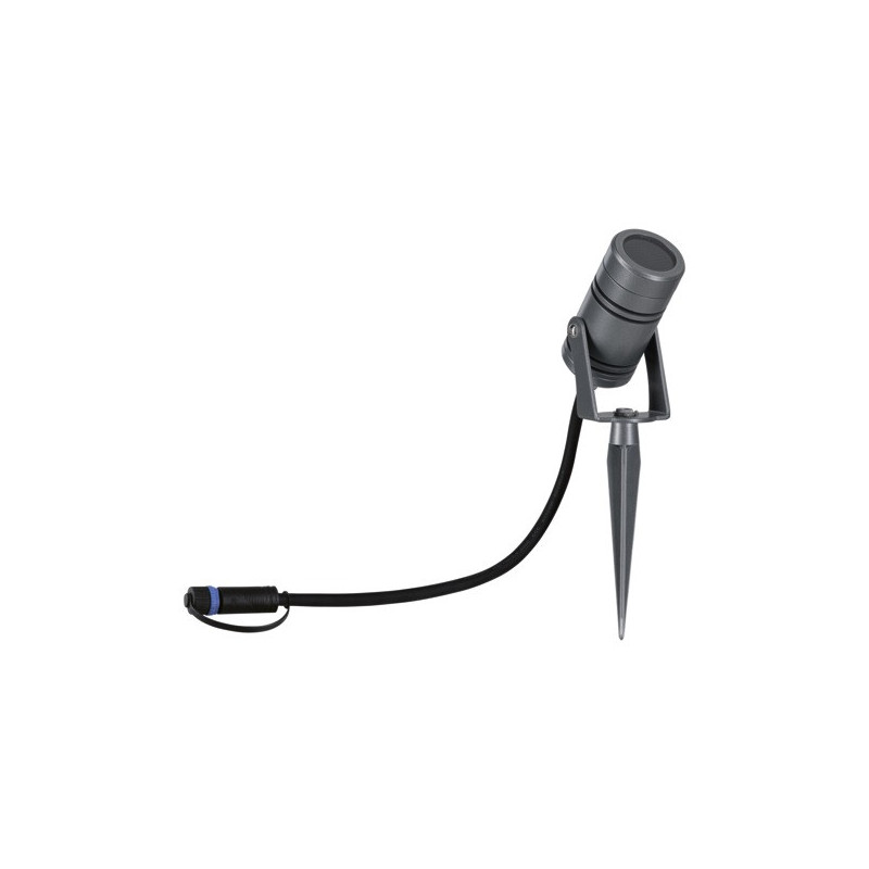 Reflektor ogrodowy Plug & Shine RADON 11W 1200lm IP65 3000K 24V szary/ aluminium Reflektor ogrodowy Plug & Shine RADON 11W 1200lm IP65 3000K 24V szary/ aluminium