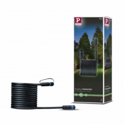 Przewód połączeniowy Plug & Shine 5m 1in-1out IP68 24V czarny / tworzywo sztuczne Przewód połączeniowy Plug & Shine 5m 1in-1out IP68 24V czarny / tworzywo sztuczne