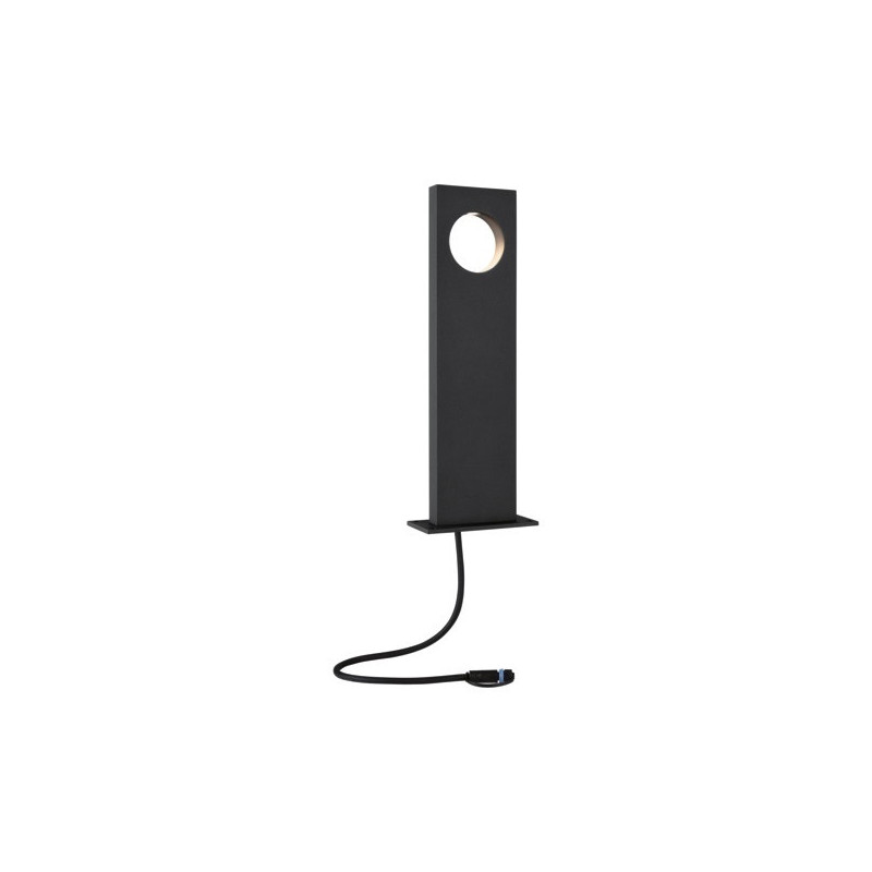 Oprawa ogrodowa Plug & Shine IVO 7W IP65 24V 3000K szary/ aluminium