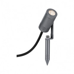 Reflektor ogrodowy RADIX LED 5.5W 550lm 3000K IP65 230V szary / aluminium Reflektor ogrodowy RADIX LED 5.5W 550lm 3000K IP65 230V szary / aluminium