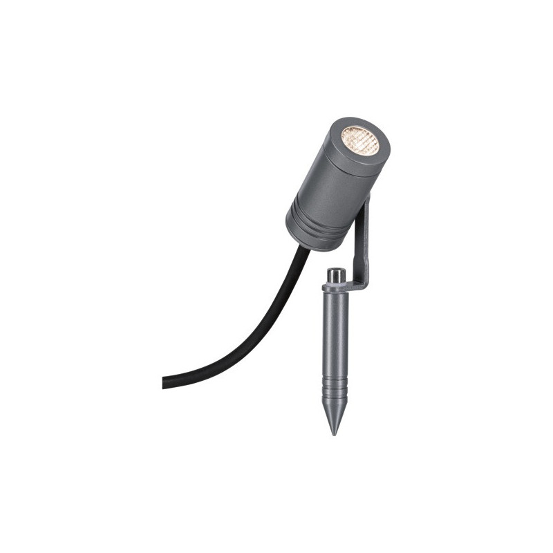 Reflektor ogrodowy RADIX LED 5.5W 550lm 3000K IP65 230V szary / aluminium Reflektor ogrodowy RADIX LED 5.5W 550lm 3000K IP65 230V szary / aluminium