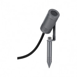 Reflektor ogrodowy RADIX LED 5.5W 550lm 3000K IP65 230V szary / aluminium Reflektor ogrodowy RADIX LED 5.5W 550lm 3000K IP65 230V szary / aluminium