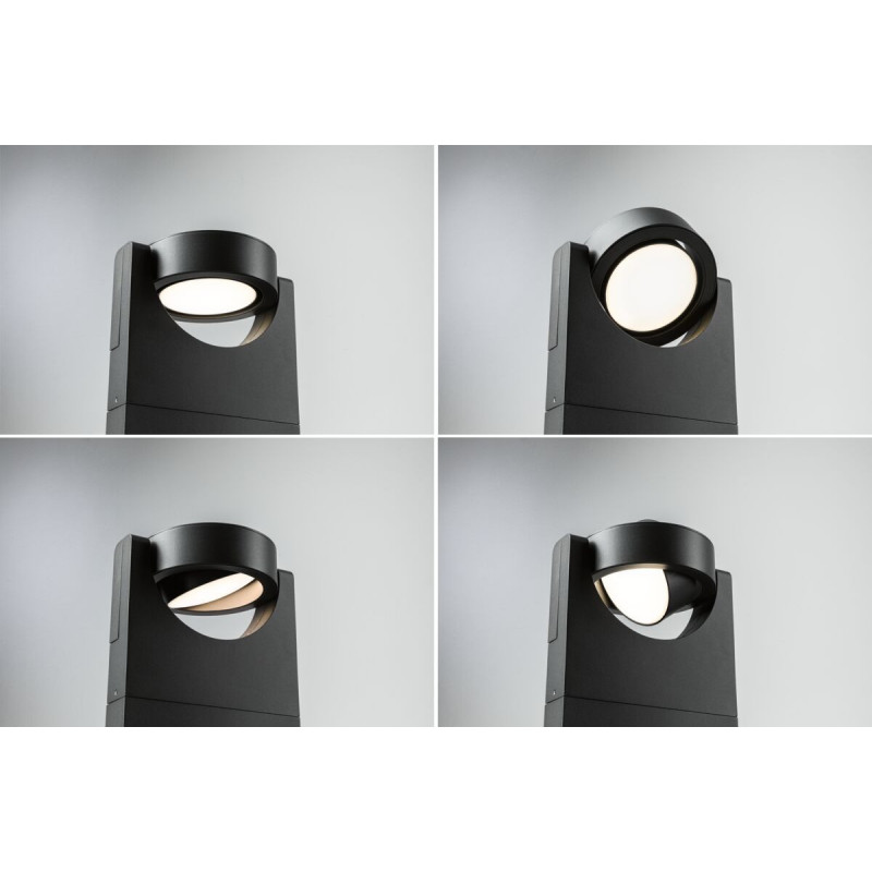 Oprawa ogrodowa SWIVEA LED 8W 625mm 3000K IP44 460lm 230V ciemny szary/ aluminium Oprawa ogrodowa SWIVEA LED 8W 625mm 3000K IP44 460lm 230V ciemny szary/ aluminium