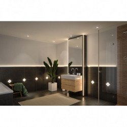 LumiTiles Extension Square 10x10cm 1x?W 2700K 12V Biały Tworzywo sztuczne/ Aluminium LumiTiles Extension Square 10x10cm 1x?W 2700K 12V Biały Tworzywo sztuczne/ Aluminium