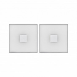 LumiTiles Basic Set Square 10x10cm 2x?W 2700K 12V Biały Tworzywo sztuczne/ Aluminium LumiTiles Basic Set Square 10x10cm 2x?W 2700K 12V Biały Tworzywo sztuczne/ Aluminium