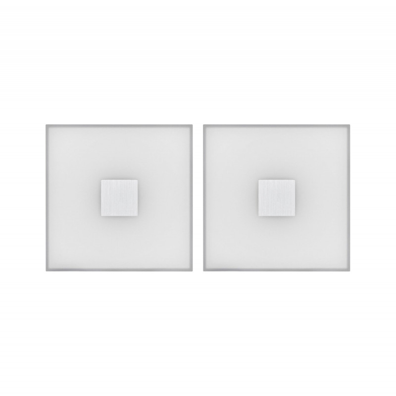 LumiTiles Basic Set Square 10x10cm 2x?W 2700K 12V Biały Tworzywo sztuczne/ Aluminium LumiTiles Basic Set Square 10x10cm 2x?W 2700K 12V Biały Tworzywo sztuczne/ Aluminium