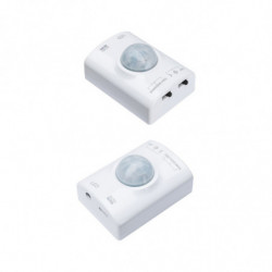 Taśma LED na baterię 1m 3000K 1,4W 140lm czujnik ruchu +zmierzchu UCB DC 5V Biały Taśma LED na baterię 1m 3000K 1,4W 140lm czujnik ruchu +zmierzchu UCB DC 5V Biały