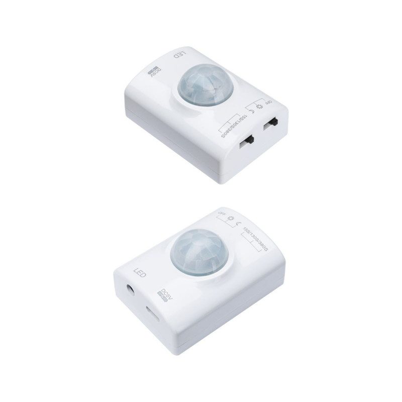 Taśma LED na baterię 1m 3000K 1,4W 140lm czujnik ruchu +zmierzchu UCB DC 5V Biały Taśma LED na baterię 1m 3000K 1,4W 140lm czujnik ruchu +zmierzchu UCB DC 5V Biały