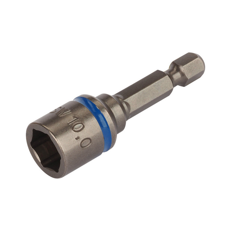 1 klucz nasadowy SW 10, impact (odporny na udar), 50 mm, Wolfcraft 1 klucz nasadowy SW 10, impact (odporny na udar), 50 mm, Wolfcraft