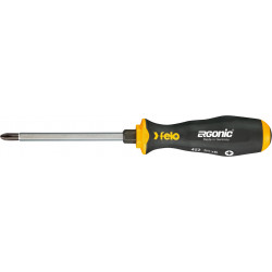 Wkrętak krzyżowy Ergonic PH 2 - 100 FELO - do pobijania Wkrętak krzyżowy Ergonic PH 2 - 100 FELO - do pobijania
