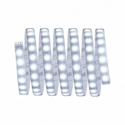 MaxLED 500 Stripe 2,5m Daylight IP44 Protective Cover 6500K 15W 24V Silber MaxLED 500 Stripe 2,5m Daylight IP44 Protective Cover 6500K 15W 24V Silber