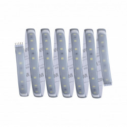 MaxLED 500 Stripe 2,5m Daylight IP44 Protective Cover 6500K 15W 24V Silber MaxLED 500 Stripe 2,5m Daylight IP44 Protective Cover 6500K 15W 24V Silber