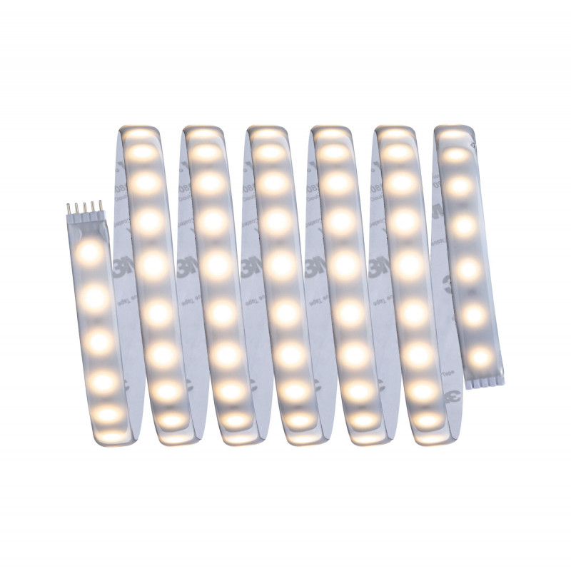 MaxLED 500 Stripe 2,5m Warmweiß IP44 Protective Cover 2700K 15W 24V Silber MaxLED 500 Stripe 2,5m Warmweiß IP44 Protective Cover 2700K 15W 24V Silber
