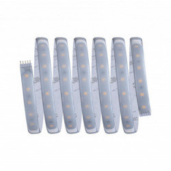 MaxLED 500 Stripe 2,5m Warmweiß IP44 Protective Cover 2700K 15W 24V Silber MaxLED 500 Stripe 2,5m Warmweiß IP44 Protective Cover 2700K 15W 24V Silber