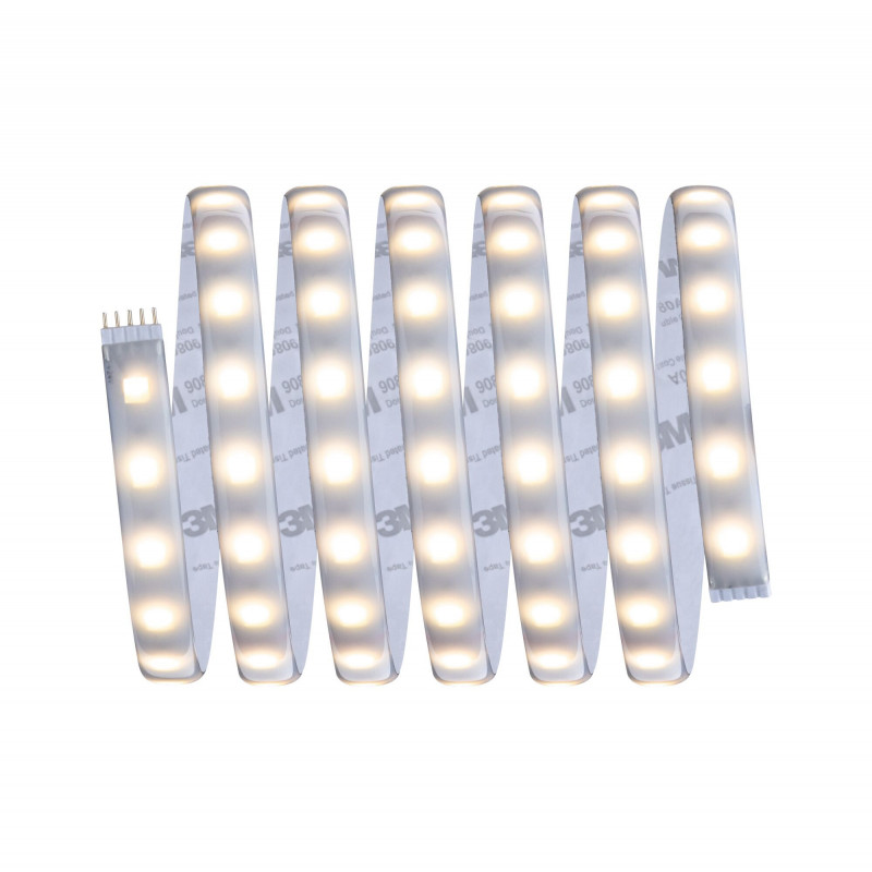 MaxLED 500 Stripe 2,5m TunW IP44 Protective Cover 16W 24V Silber MaxLED 500 Stripe 2,5m TunW IP44 Protective Cover 16W 24V Silber