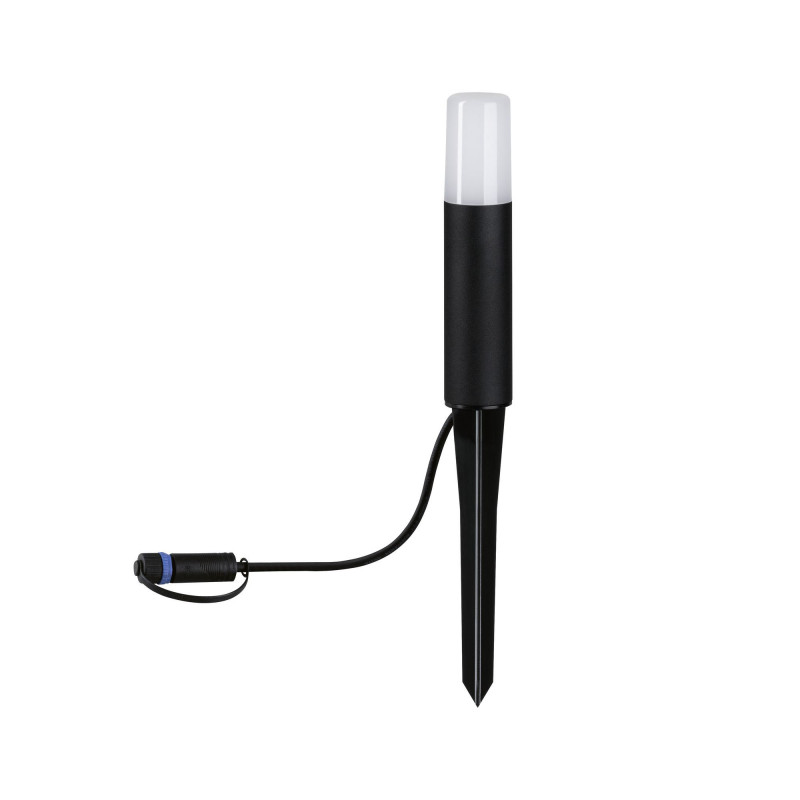 Oprawa ogrodowa Plug & Shine Poller FLARE 200 IP65 3W 150lm 3000K 24V czarny / metal Oprawa ogrodowa Plug & Shine Poller FLARE 200 IP65 3W 150lm 3000K 24V czarny / metal