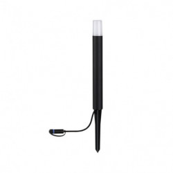 Oprawa ogrodowa Plug & Shine Poller FLARE 400 IP65 3W 150lm 3000K 24V czarny / metal Oprawa ogrodowa Plug & Shine Poller FLARE 400 IP65 3W 150lm 3000K 24V czarny / metal