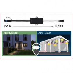 Outd Park + Light Adapter P+S IP67 Outd Park + Light Adapter P+S IP67
