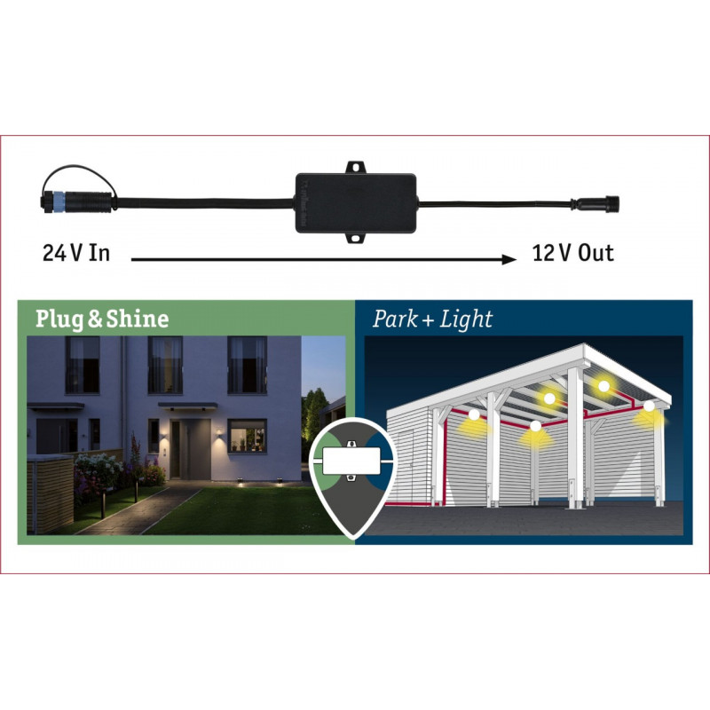 Outd Park + Light Adapter P+S IP67 Outd Park + Light Adapter P+S IP67