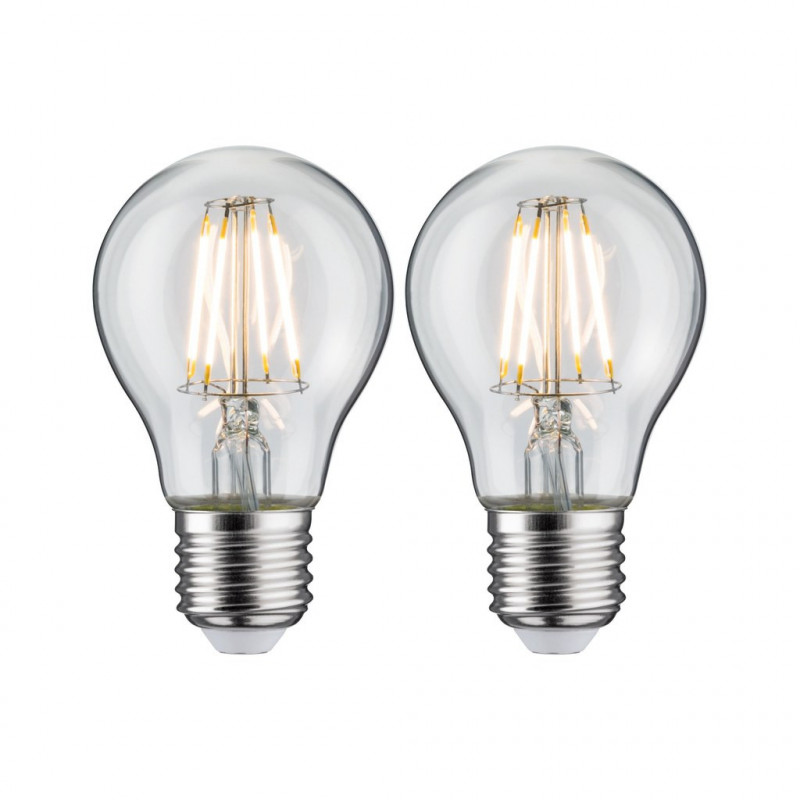 LED Fil 2szt AGL 470lm E27 2700K Przezr 4W 230V LED Fil 2szt AGL 470lm E27 2700K Przezr 4W 230V