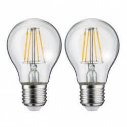 LED Fil 2szt AGL 470lm E27 2700K Przezr 4W 230V LED Fil 2szt AGL 470lm E27 2700K Przezr 4W 230V